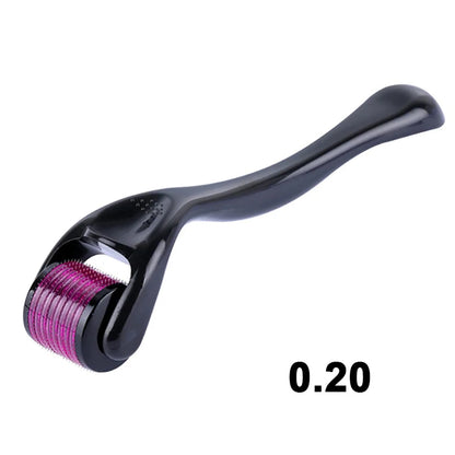 DRS 540 Titanium Derma Roller – Microneedle Roller for Facial & Body Skincare, Beard & Scalp Care, MTS Micro Needle Treatment Tool