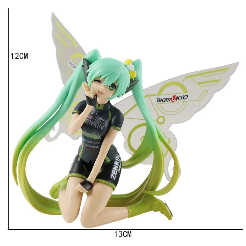 Hatsune Miku Anime Figure – Virtual Singer Manga Statue Figurine Model Toy for Desk Decoration, Cake Topper & Gift