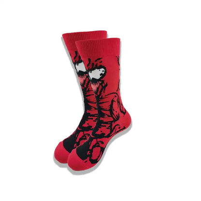 Funny Cartoon Character Socks – High-Quality Comfortable Novelty Socks for Men & Women, Latest Design