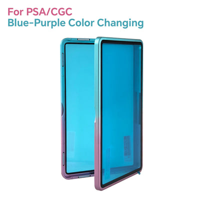 Aluminum Alloy Graded Card Case – PSA/CGC Slab Protector with UV & Scratch Resistant Magnetic Display Box