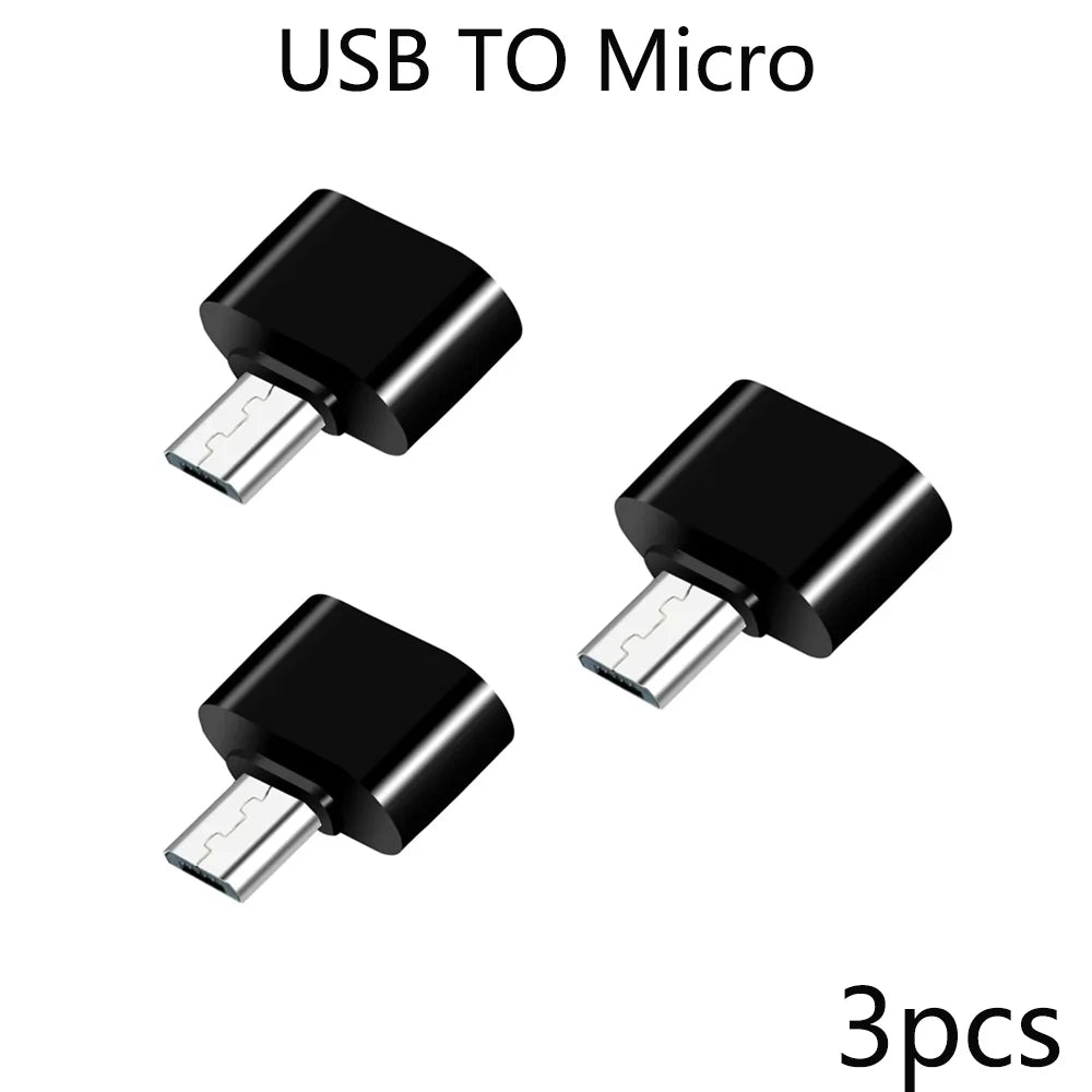 USB-C to USB 3.0 OTG Adapter – Type-C Male to USB-A Female Data Connector for MacBook, iPad & USB-C Devices