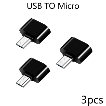 USB-C to USB 3.0 OTG Adapter – Type-C Male to USB-A Female Data Connector for MacBook, iPad & USB-C Devices