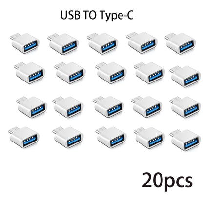 USB-C to USB 3.0 OTG Adapter – Type-C Male to USB-A Female Data Connector for MacBook, iPad & USB-C Devices