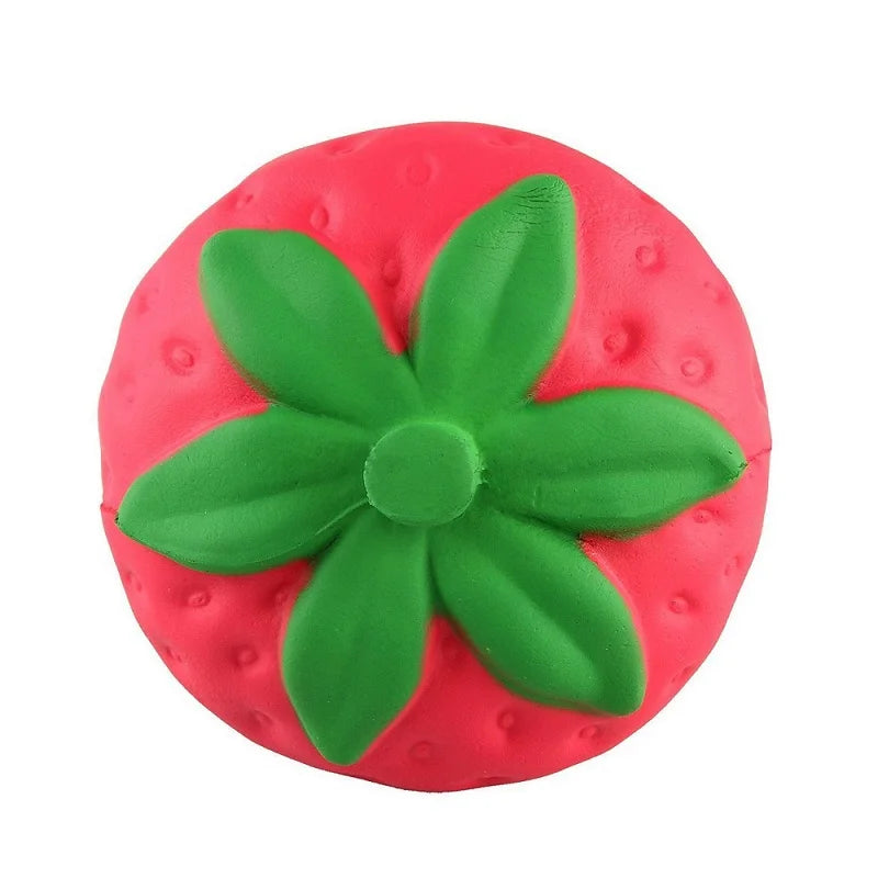Super Jumbo Strawberry Squishy Toy – 11.5×9CM Cream-Scented Slow-Rising Antistress Squeeze Toy for Kids & Grownups
