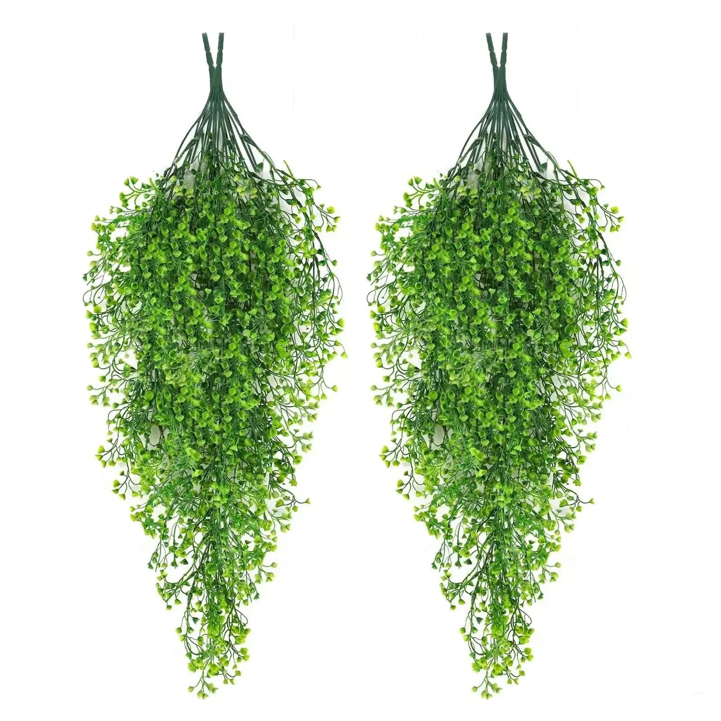 1 enredadera artificial de glicina colgante – Guirnalda de flores sintéticas resistente a los rayos UV para decoración del hogar en interiores y exteriores, bodas, fiestas y eventos