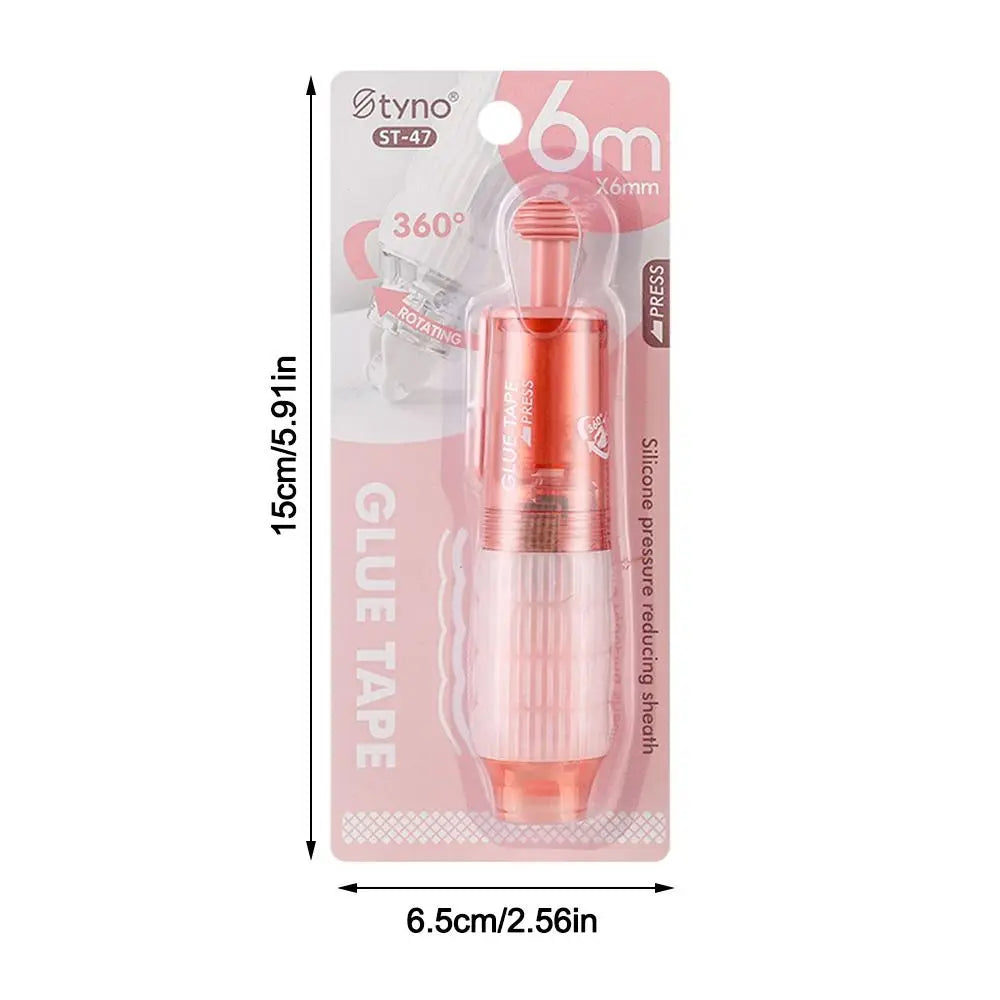 High Viscosity Dot Glue Pen – Quick Dry Double-Sided Adhesive Applicator for DIY Crafts, Scrapbooking, School & Office Stationery