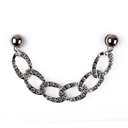 Bling Shoe Chains – Metal Shoe Charms & Sparkling Shoe Decorations for Girls & Women, Fashion Footwear Accessories & Gifts