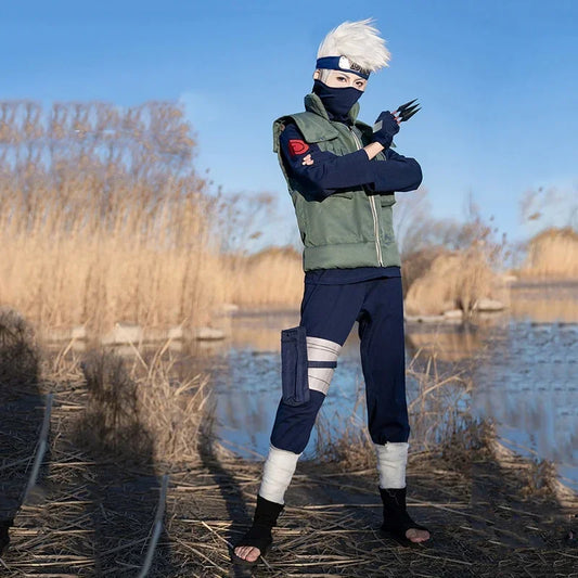 Conjunto de disfraz de cosplay de anime – Traje uniforme de Halloween para espectáculo, fiesta y juego de rol