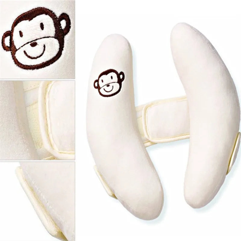 Baby Head & Neck Support Pillow – Adjustable Infant Car Seat & Stroller Cushion for Newborns and Toddlers