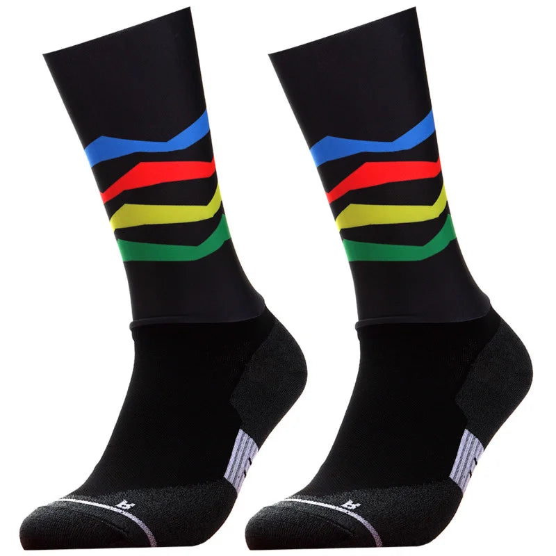 Professional Team Cycling Socks for Men & Women – Breathable MTB & Road Bike Racing Sports Socks
