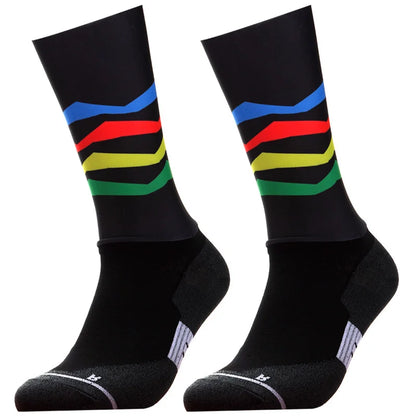 Professional Team Cycling Socks for Men & Women – Breathable MTB & Road Bike Racing Sports Socks