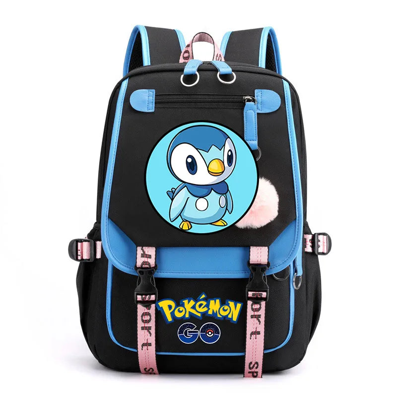 Sac à dos pour enfants grande capacité inspiré des animes | Cartable pour garçons et filles avec compartiment pour ordinateur portable
