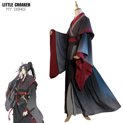 Wei Wuxian Inspired Cosplay Costume – Grandmaster of Demonic Cultivation Anime Roleplay Outfit for Men
