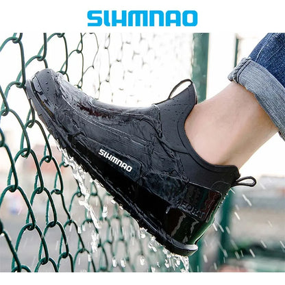 2025 Waterproof Outdoor Fishing Shoes – Lightweight Anti-Slip Rubber Sports Shoes for Hunting, Cycling & Outdoor Activities