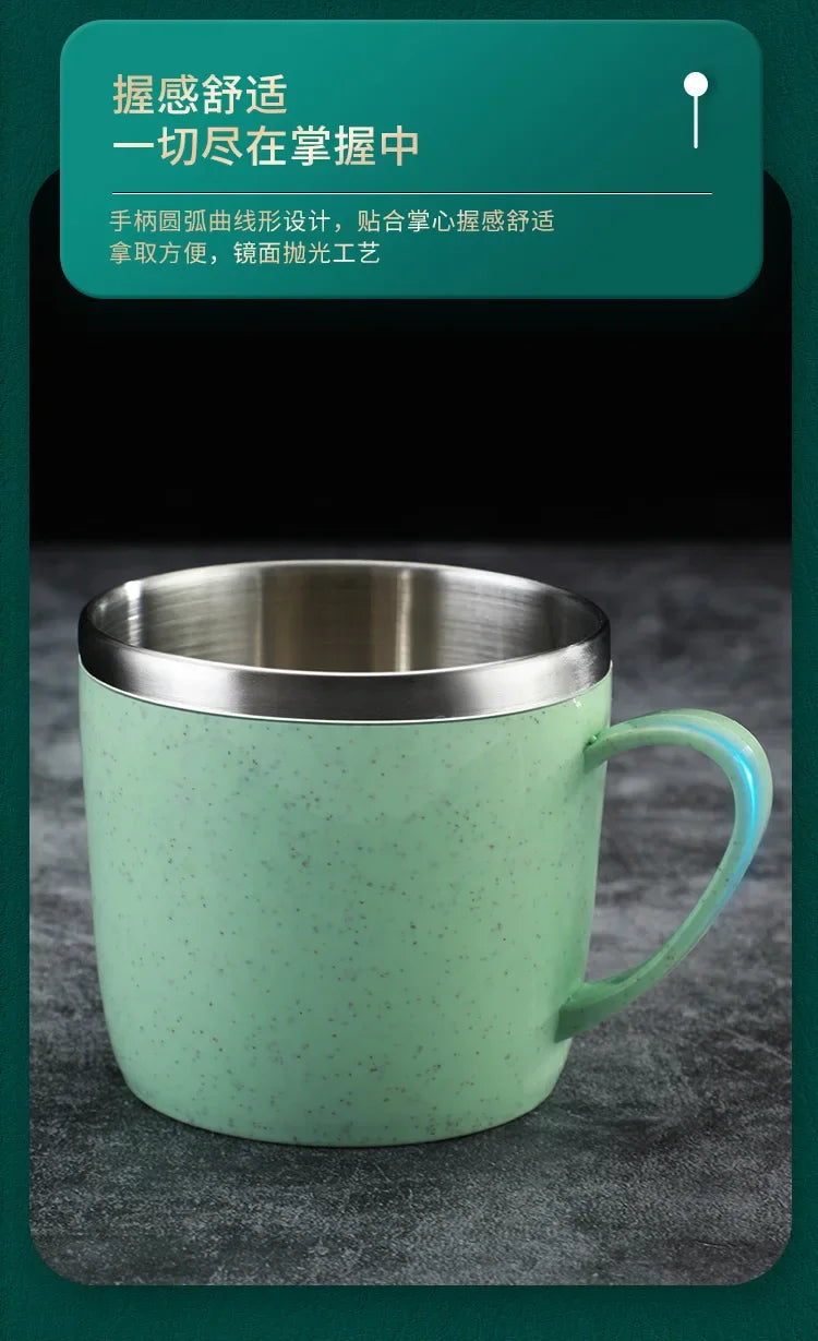 Pokémon Stainless Steel Mug – Pikachu, Snorlax & Eevee Cartoon Drink Cup