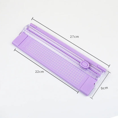Massicot A4 de précision – Coupe-papier pour loisirs créatifs, cartes, photos, scrapbooking et projets de bureau