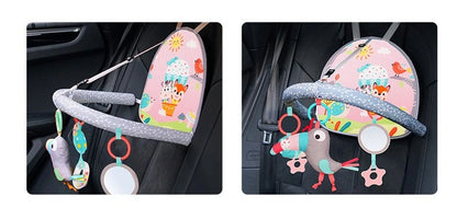 Juguete Colgante para Asiento de Bebé – Sonajero Colgante para Centro de Actividades Infantiles, Juguete Sensorial para Cochecito y Cuna para el Desarrollo Temprano, Juguete para Patadas para Bebés, Regalo para Niños Pequeños y Recién Nacidos