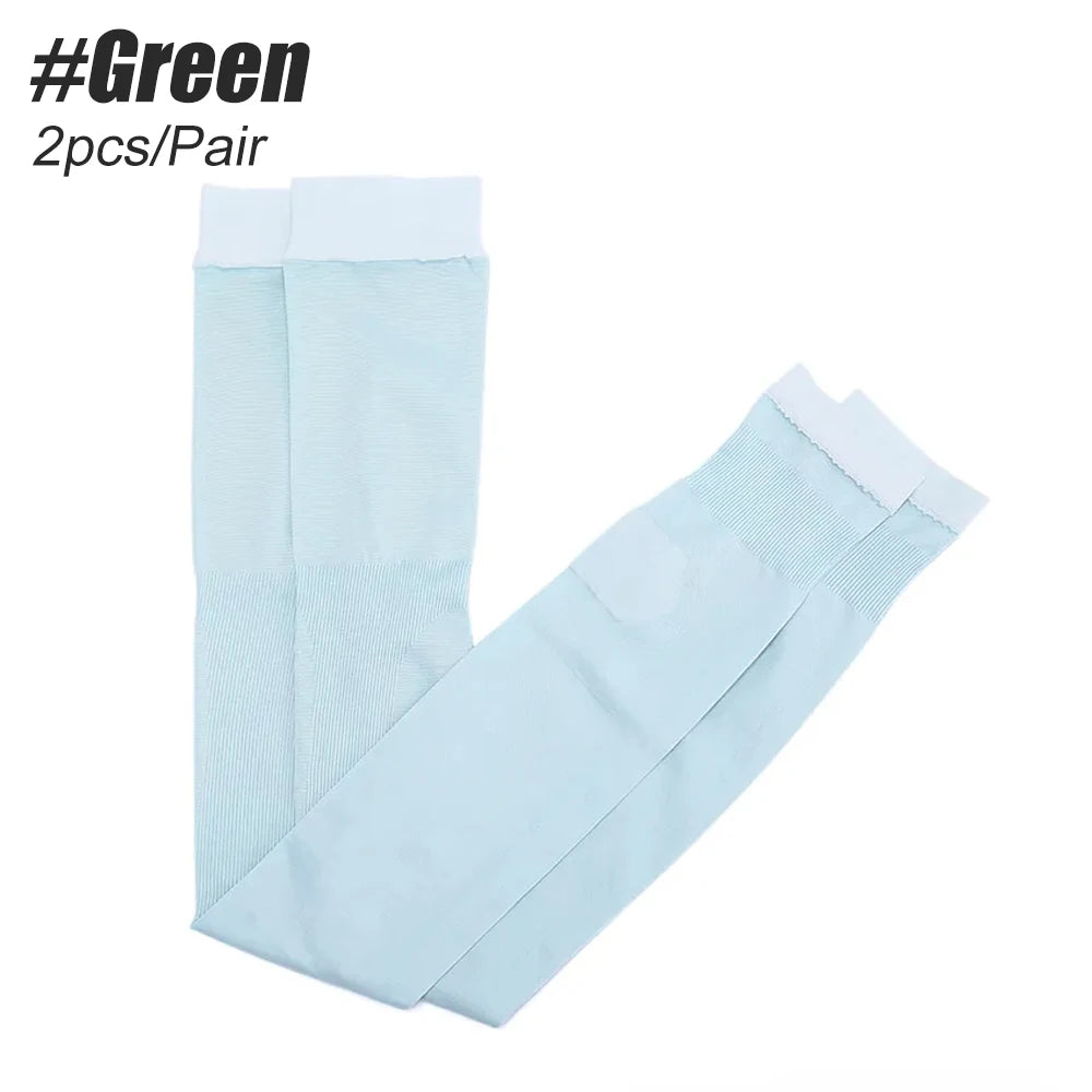 Open Toe Compression Socks – Calf Support Sleeves for Men & Women (Running, Cycling & Sports Recovery)