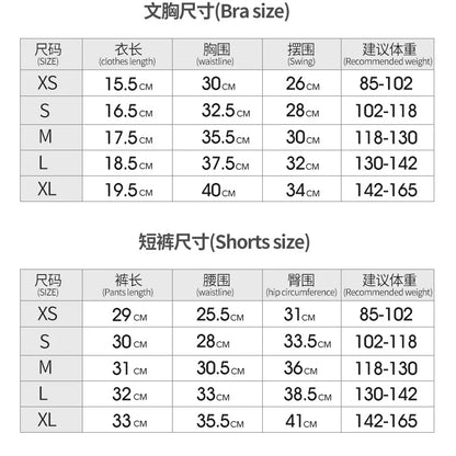 Women’s Seamless Yoga Set – 2PCS Strappy Sports Bra & High Waist Scrunch Shorts Gym Workout Outfit