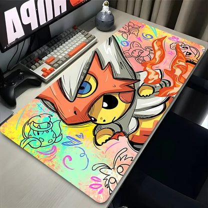 Pikachu Pokémon Large Gaming Mouse Pad – Rubber Desk Mat for Keyboard & PC Setup Kawaii Anime Style