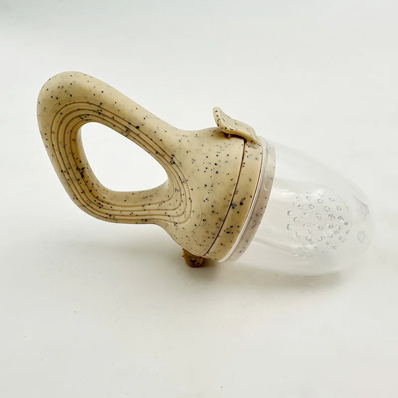 Silicone Baby Fruit Feeder Pacifier – Fresh Food & Teething Feeder with Protective Cover