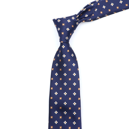 Corbata de hombre de fantasía con perro de dibujos animados, Paisley, rayas y lunares para negocios y bodas
