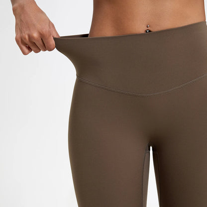 Women’s High Waist Yoga Leggings – Super Soft Gym Running Workout Tights with Push-Up Fit