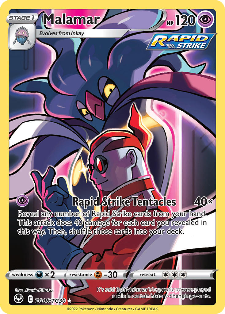Malamar 2022 Silver Tempest Silver Tempest #TG06/TG30 Casi nuevo