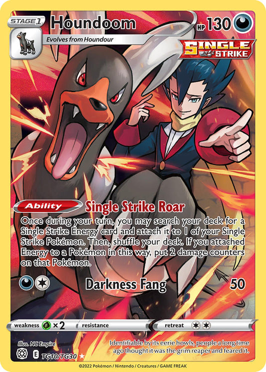 Houndoom 2022 Brilliant Stars Brilliant Stars #TG10/TG30 Casi Nuevo