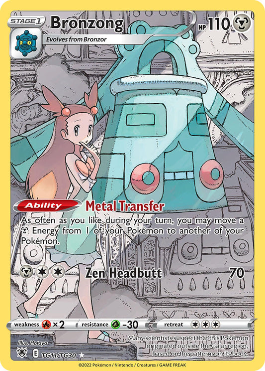Bronzong #TG11/TG30 Resplandor Astral 2022 Casi Nuevo