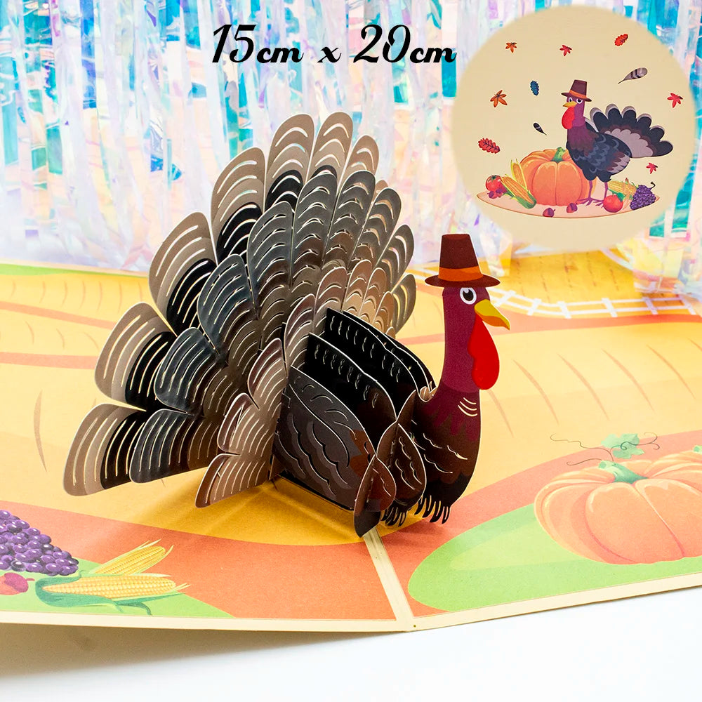 3D Pop-Up Greeting Card – Happy Birthday, Mother’s Day, Father’s Day, Love Mom Dad, Rose Flower, Easter & Thank You Gift