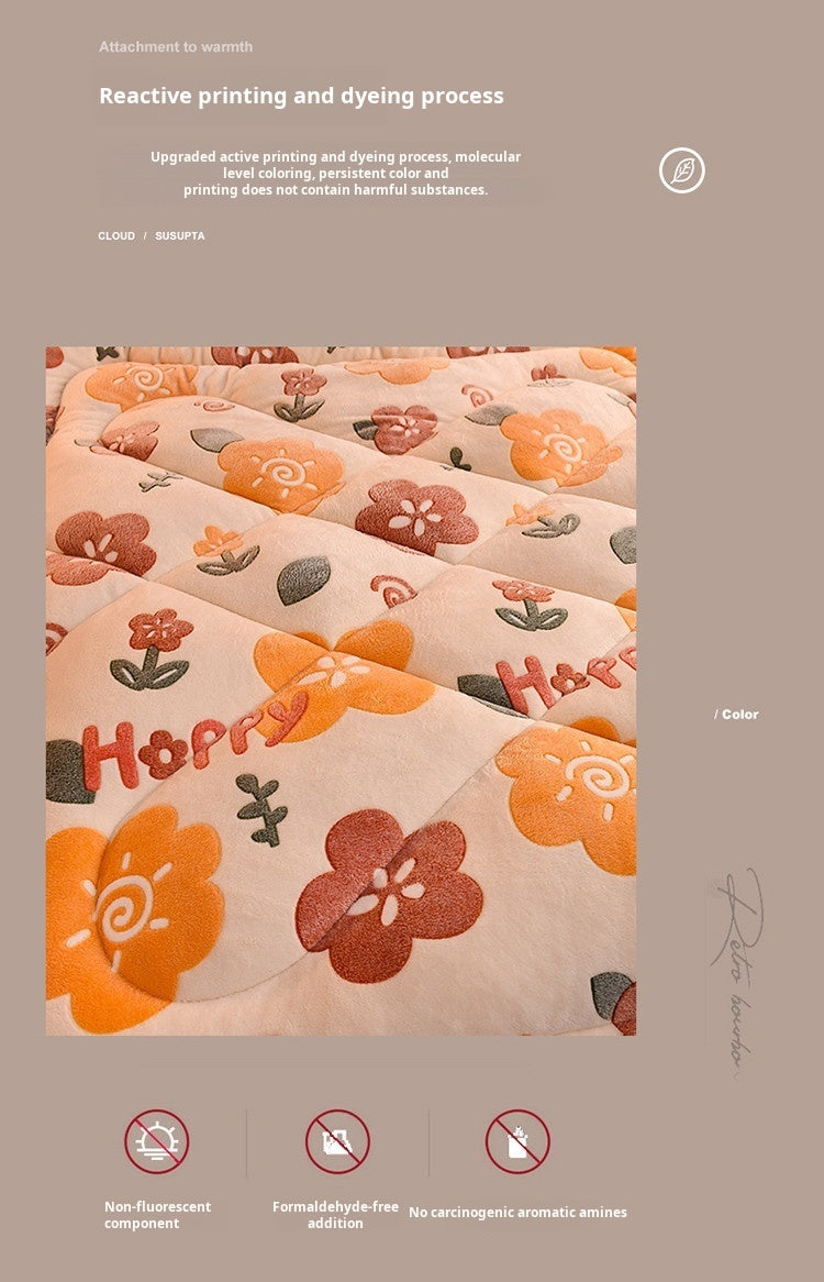 Manta de lana de cordero – Edredón de invierno de terciopelo de doble cara engrosado Cálido para cama y dormitorio