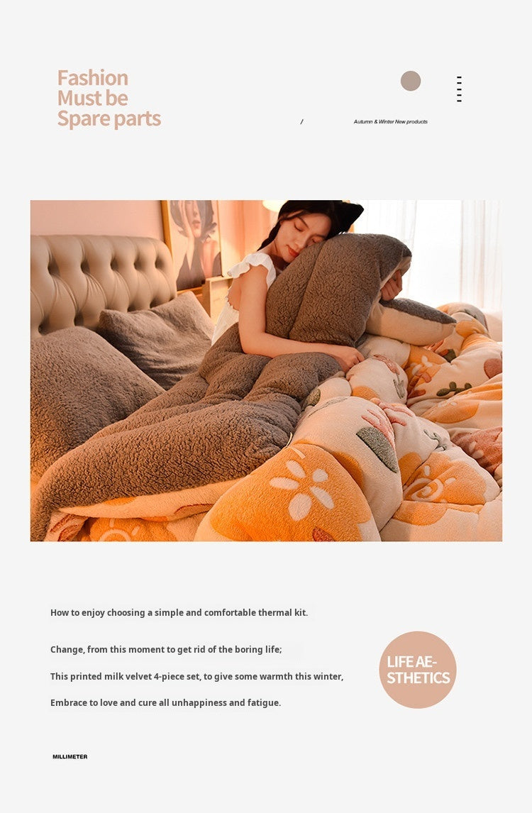 Manta de lana de cordero – Edredón de invierno de terciopelo de doble cara engrosado Cálido para cama y dormitorio