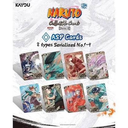 KAYOU: Naruto Smriti Heaven Scroll Jin Series 3 Collector Box (5 packs)