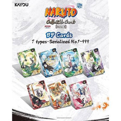 KAYOU: Naruto Smriti Heaven Scroll Jin Series 3 Collector Box (5 packs)