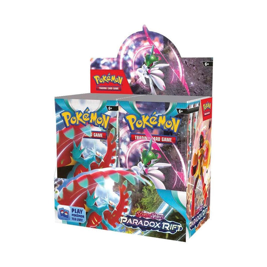 Caja de sobres Paradox Rift 2023 JCC Escarlata y Púrpura