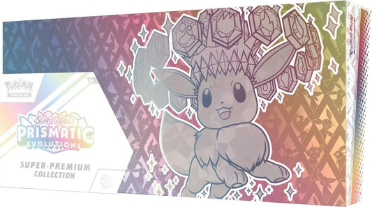 Prismatic Evolutions Colección Super Premium # Productos TCG de Scarlet y Violet