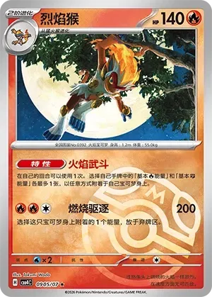 Simiabraz (Motif Master Ball) CN 0905/07 - NM
