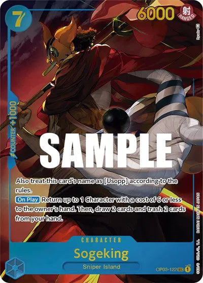 Sogeking (Alternate Art) OP03-122 - NM