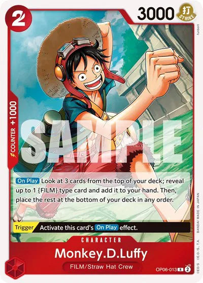 Monkey.D.Luffy OP06-013 - NM