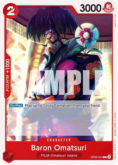 Barón Omatsuri OP06-004 - NM
