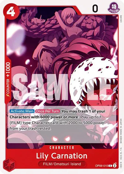 Lirio Clavel OP06-015 - NM