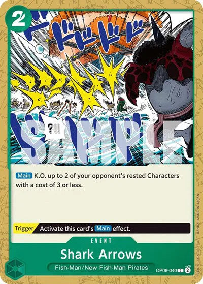 Flechas de tiburón OP06-040 - NM