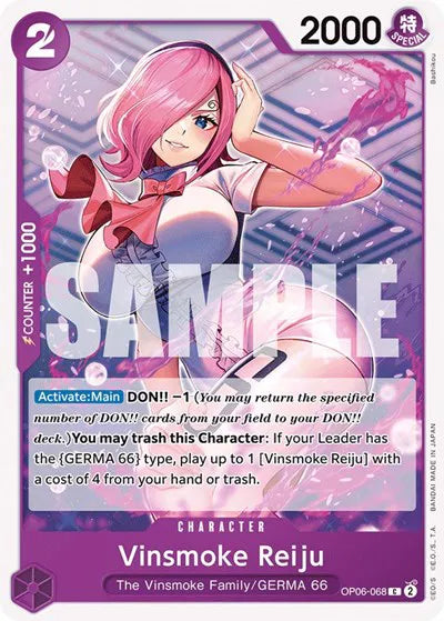 Vinsmoke Reiju OP06-068 - CM