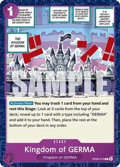 Kingdom of GERMA OP06-079 - NM