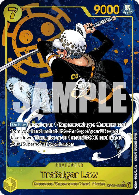 Trafalgar Law (119) (Parallel) OP10-119 - NM