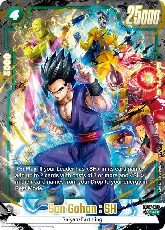 Son Gohan : SH - FB07-058 (Alternate Art) - NM