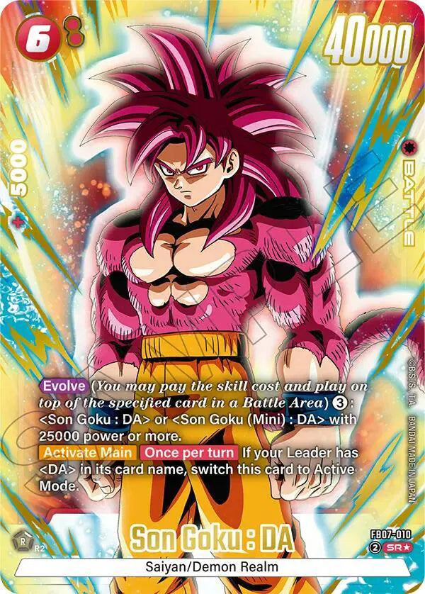 Son Goku : DA - FB07-010 (Alternate Art) - NM