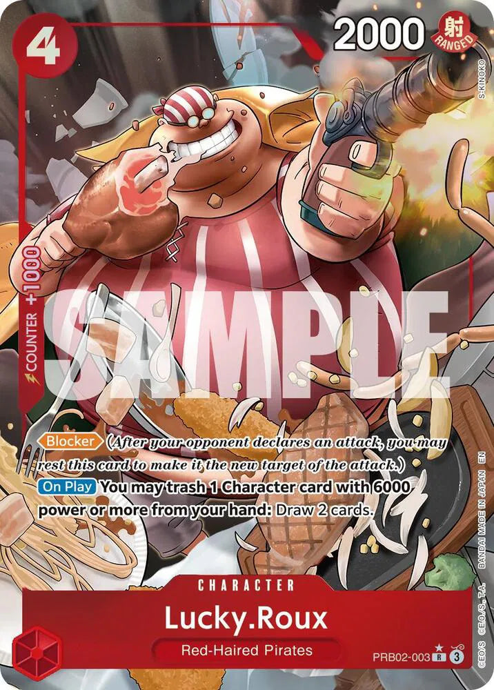 Lucky.Roux (Alternate Art) PRB02-003 - NM