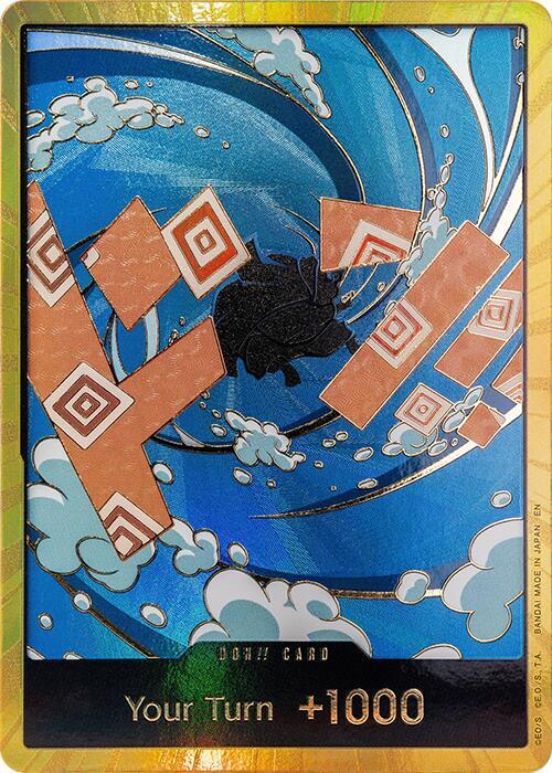 DON!! Card (Jinbe) (Gold) - NM